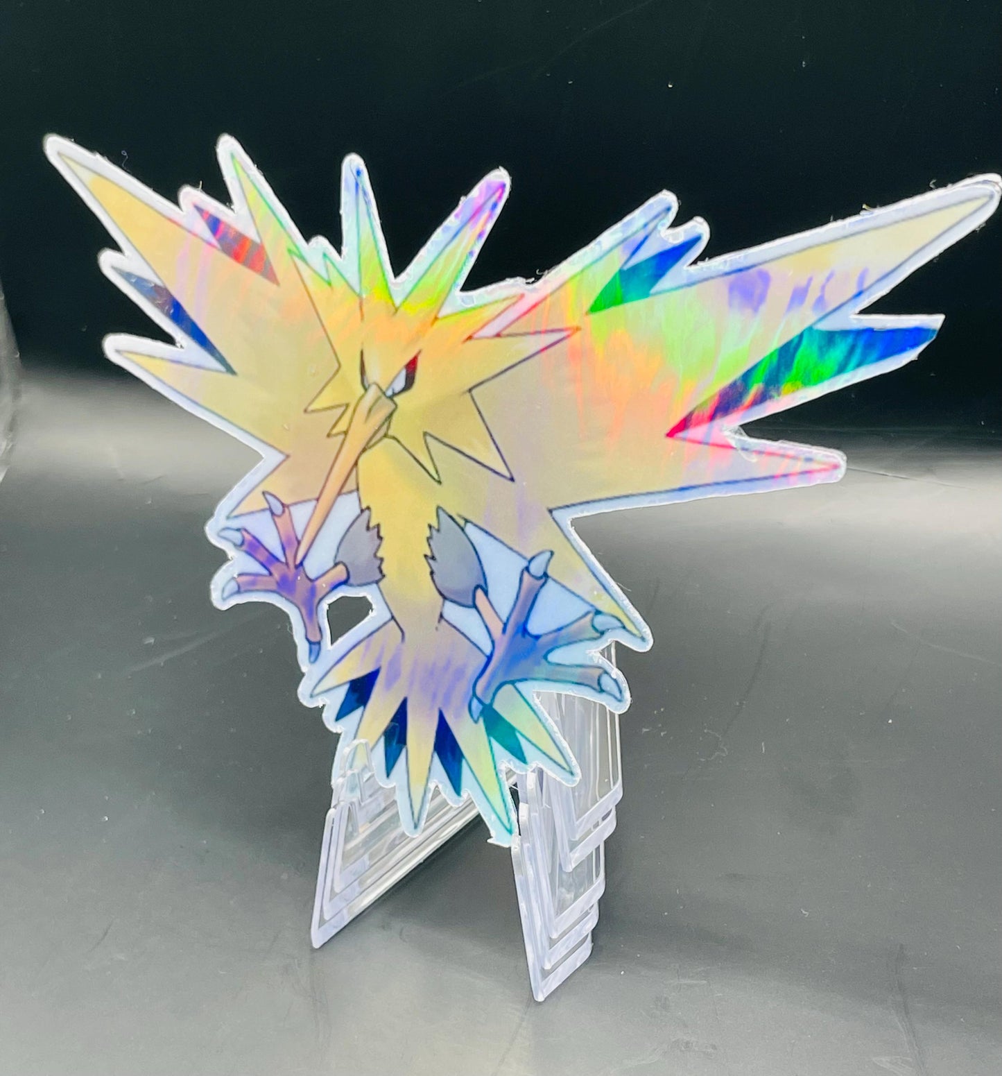 Metallic Laminated Legendary Pokemon- Zapdos