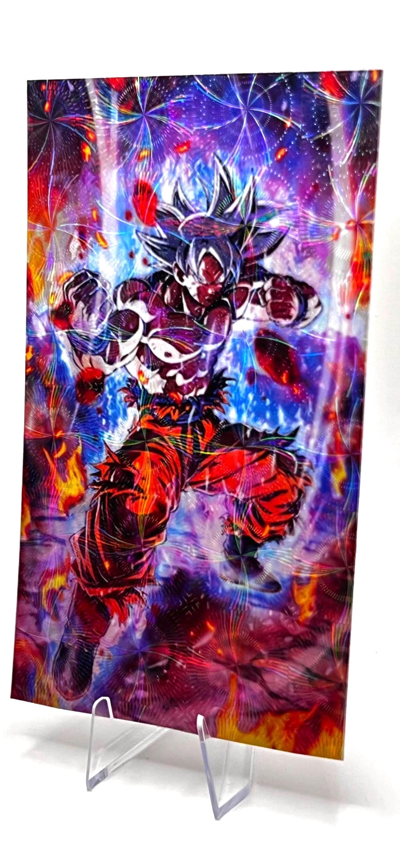 Spiral Laminated Goku (Master of Ultra Instinct) Sticker