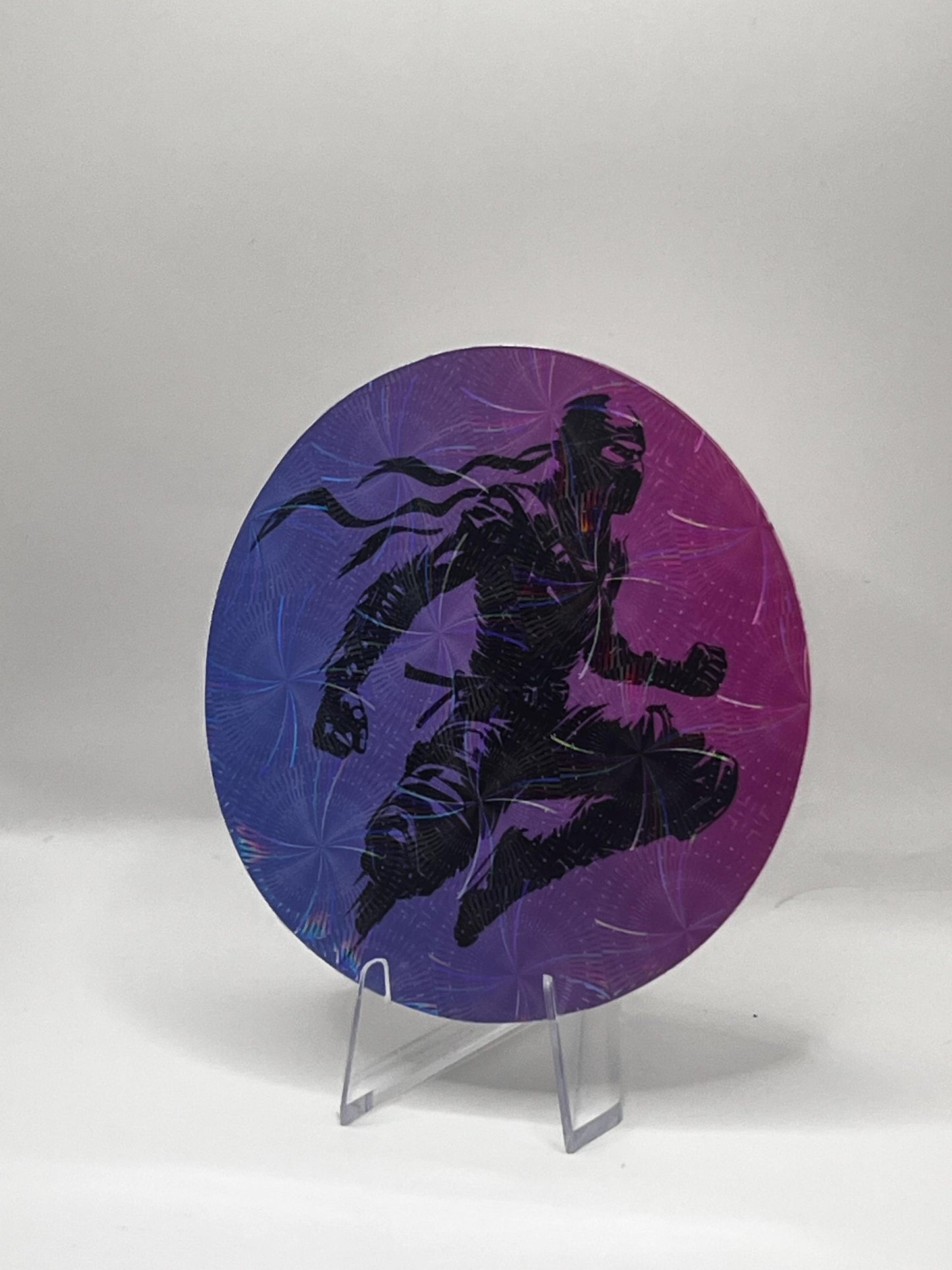 Spiral Laminated Ninja Sticker