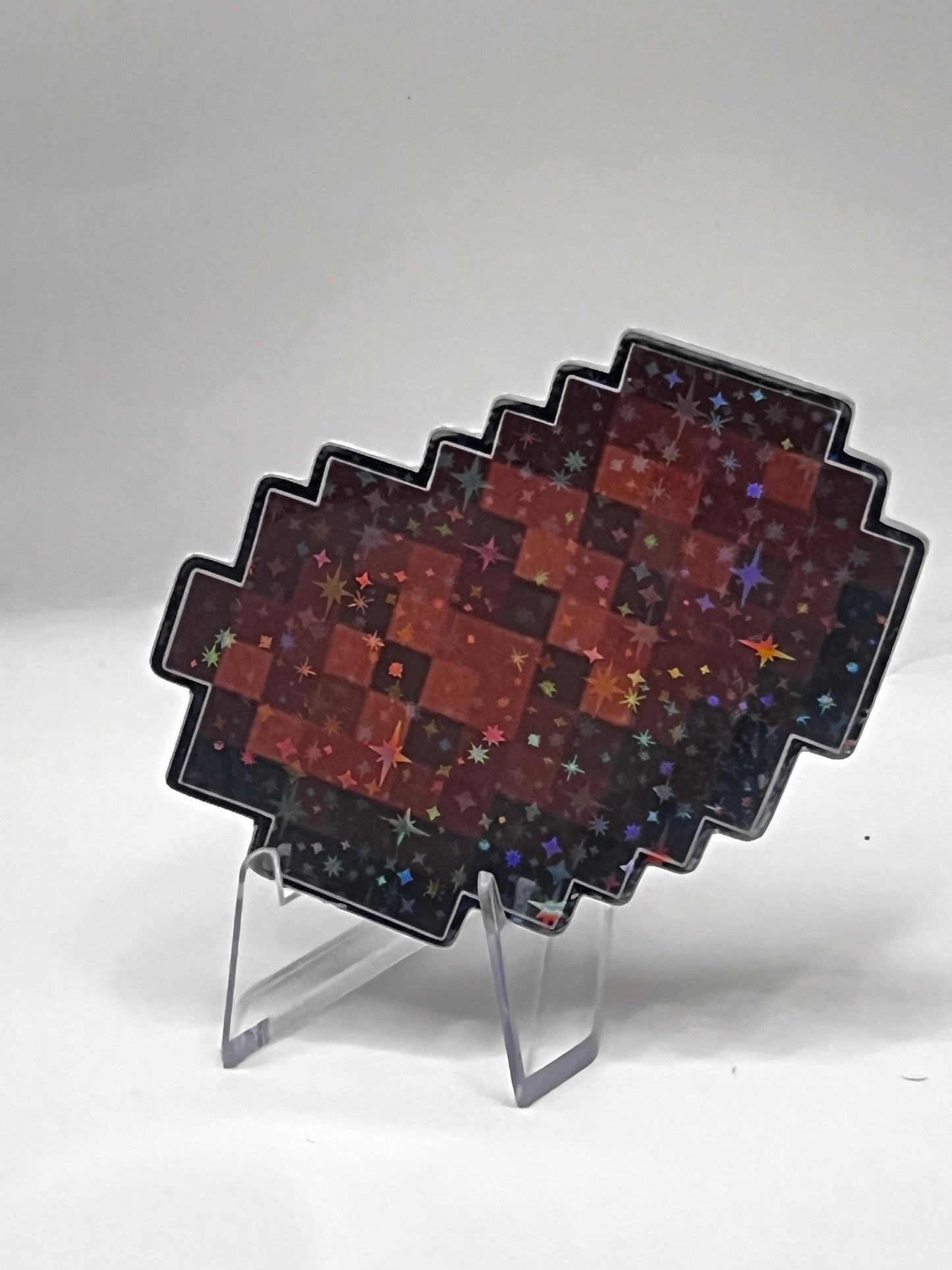 Galaxy Laminated Steak(Minecraft) Sticker