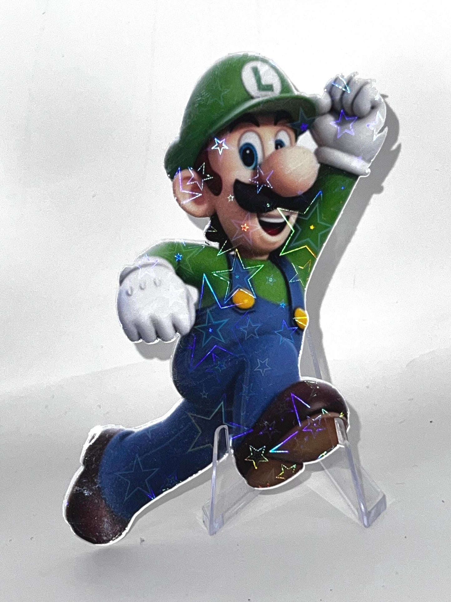 Star Laminated Luigi Sticker