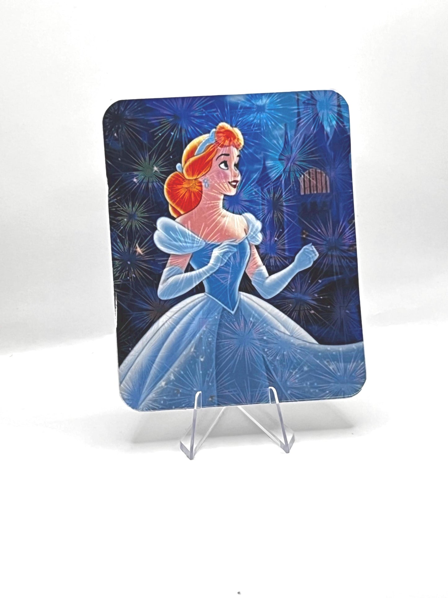 Firework Laminated Cinderella Sticker