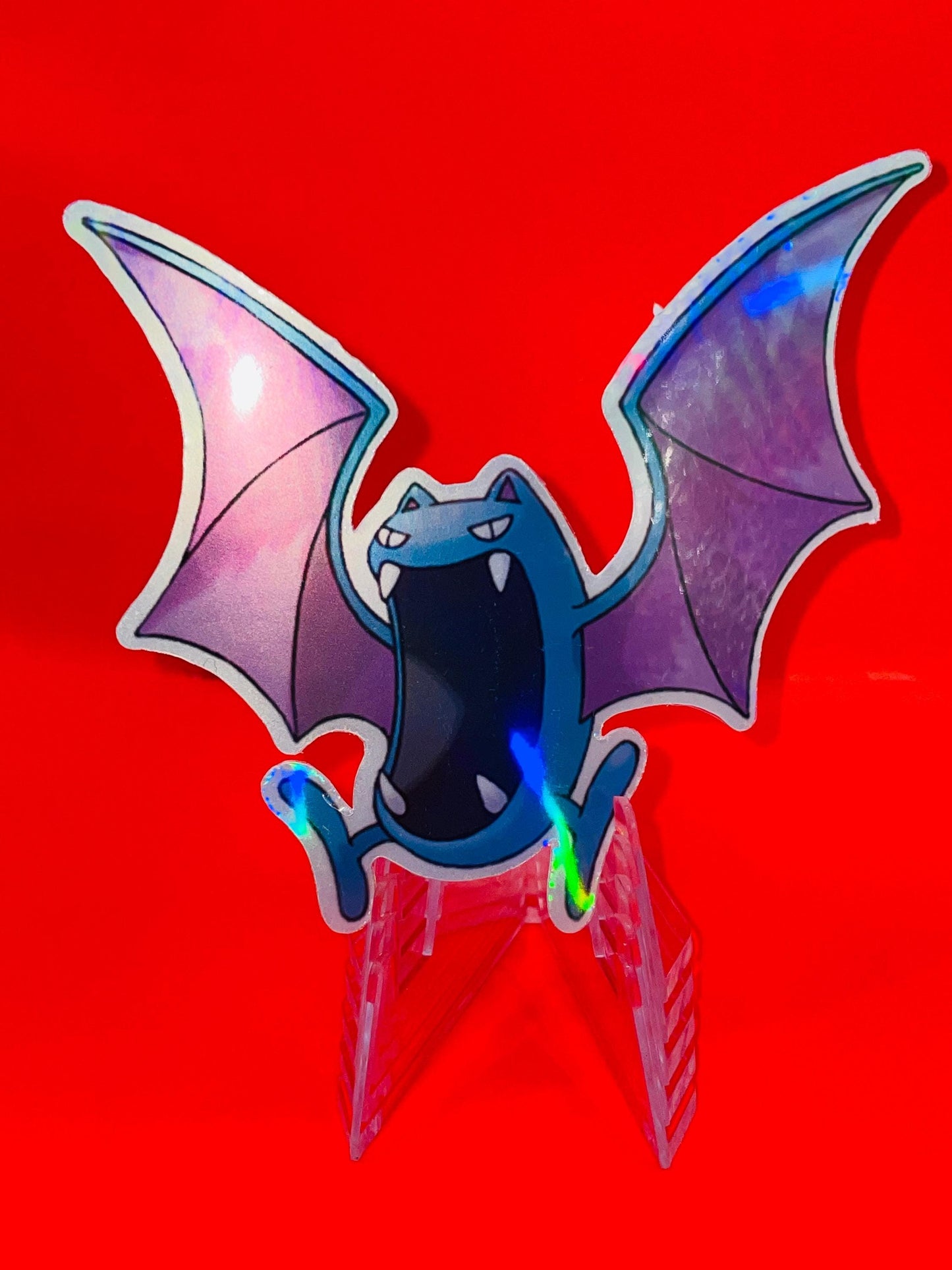 Metallic and Laminated Pokemon - Golbat