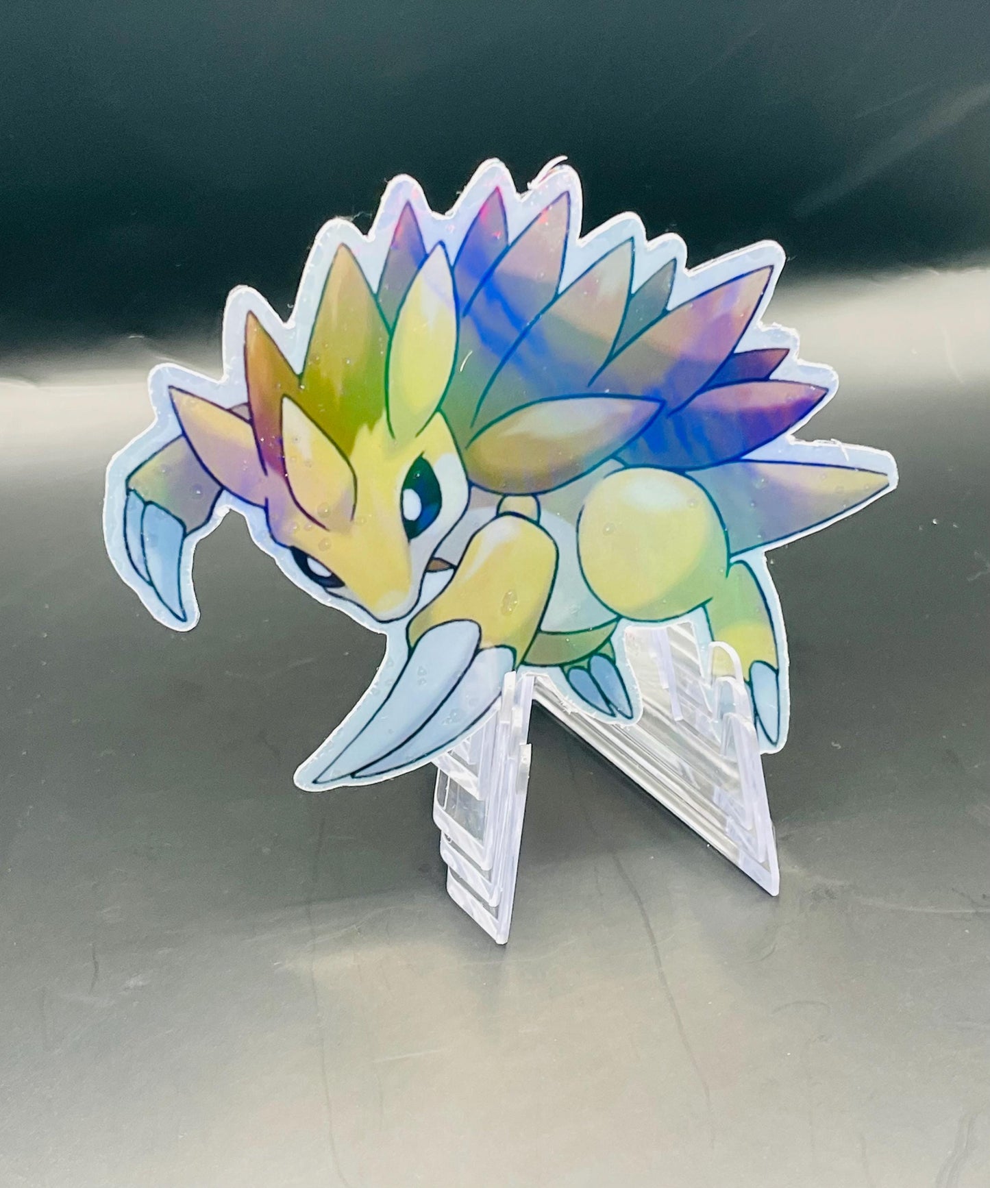 Metallic and Laminated Pokemon - Sandslash Sticker
