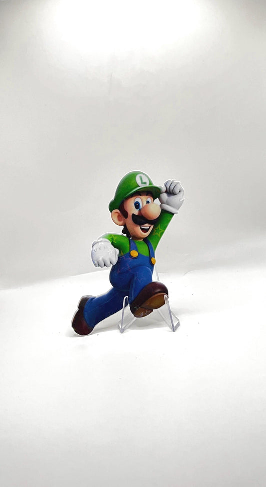Star Laminated Luigi Sticker