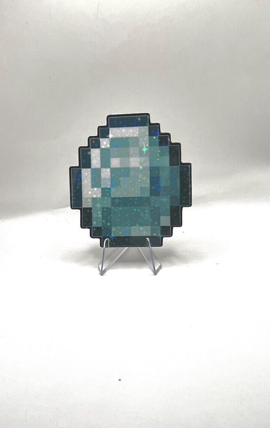 Galaxy Laminated Diamond(Minecraft) Sticker