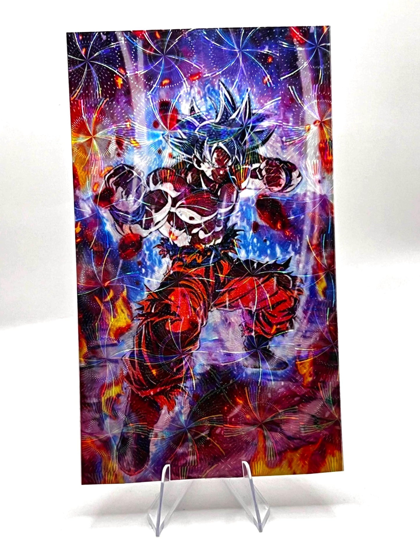 Spiral Laminated Goku (Master of Ultra Instinct) Sticker
