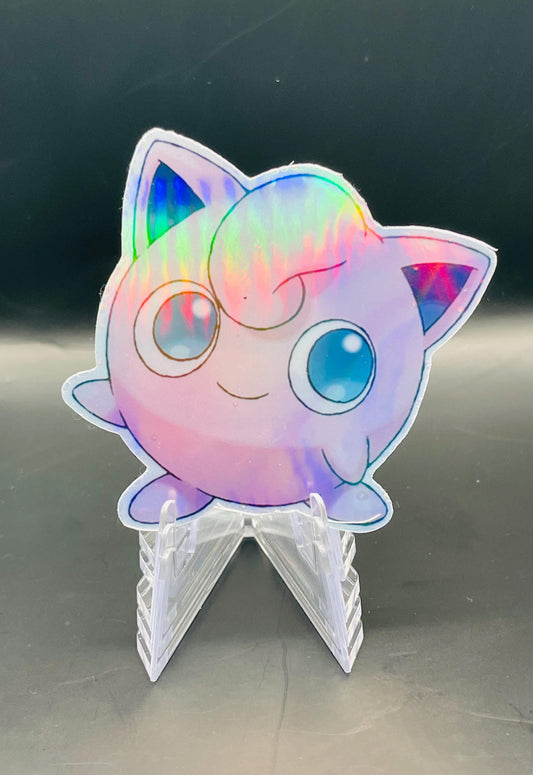Metallic and Laminated Pokemon- JigglyPuff