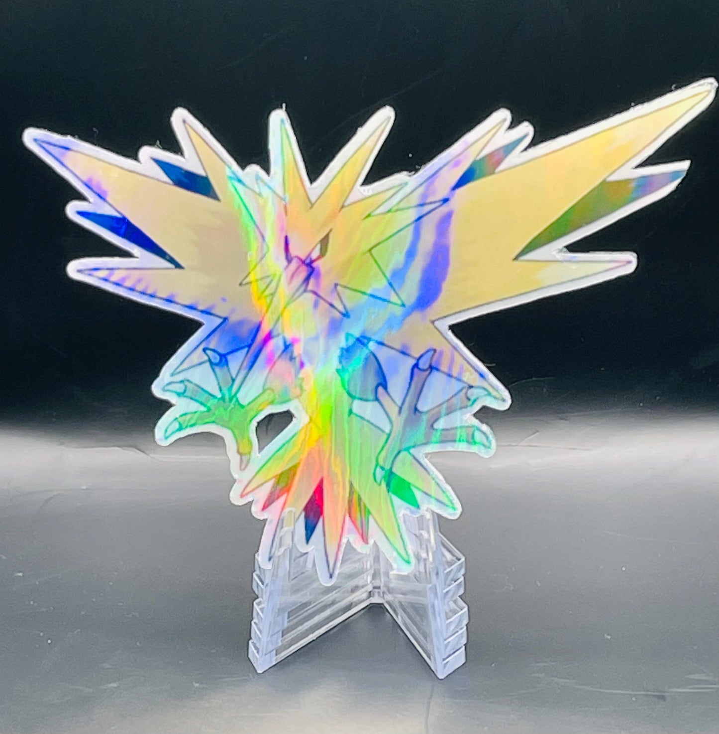 Metallic Laminated Legendary Pokemon- Zapdos