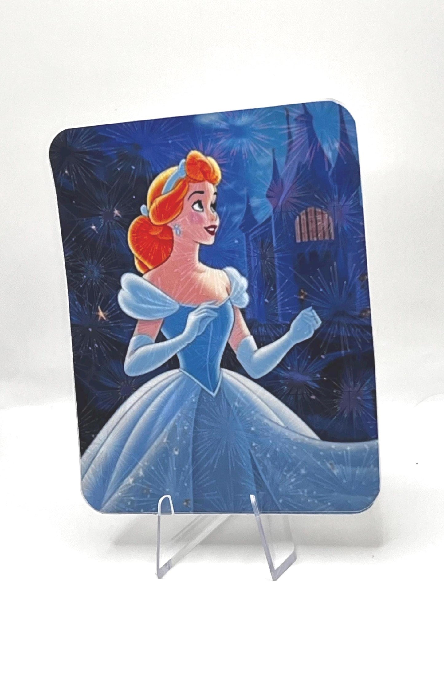 Firework Laminated Cinderella Sticker