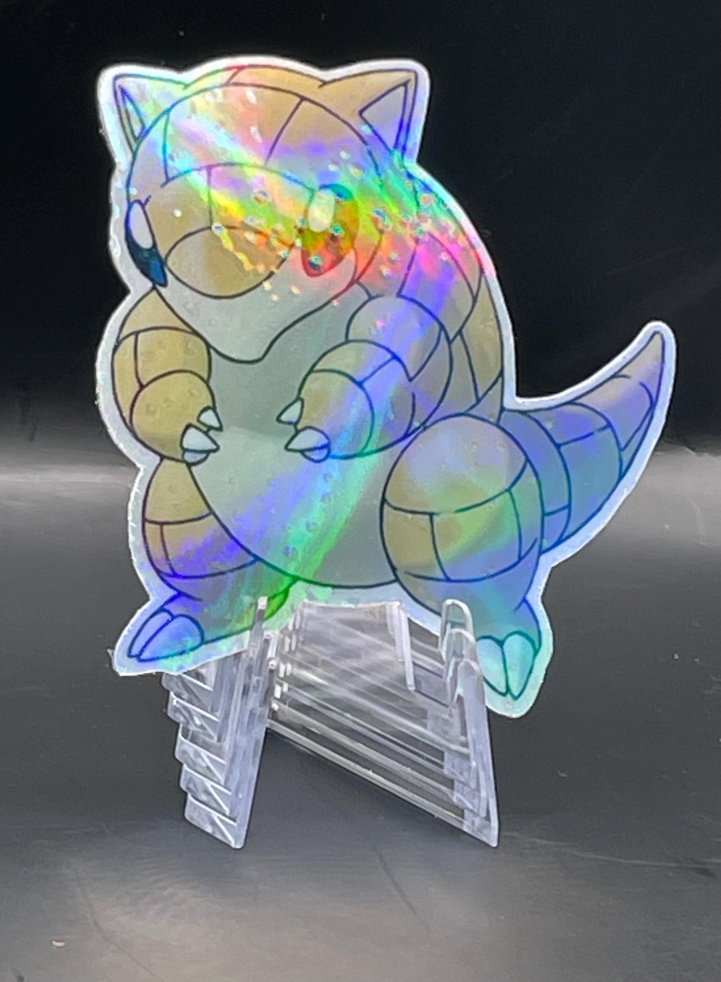 Metallic and Laminated Pokemon - Sandshrew Sticker