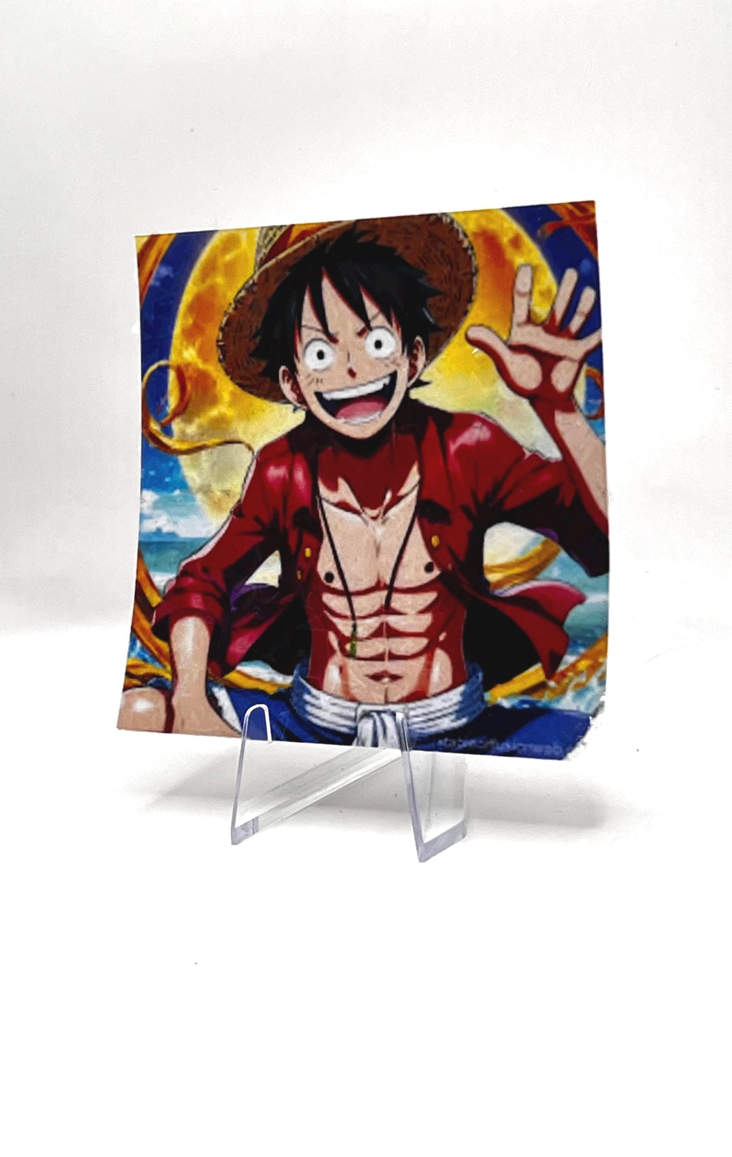 Star Laminated Luffy Sticker