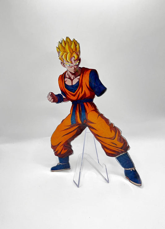 Spiral Laminated Future Super Saiyan Gohan Sticker