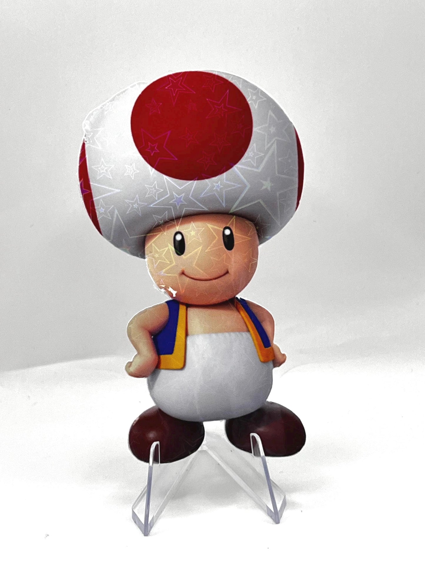 Star Laminated Toad(Super Mario) Sticker