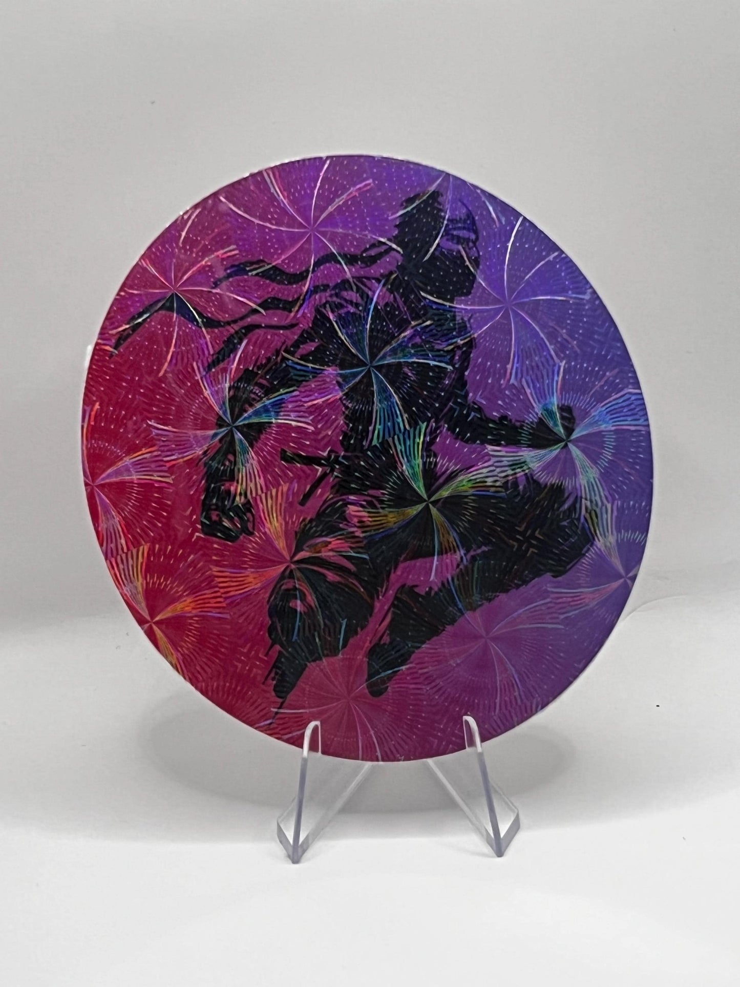 Spiral Laminated Ninja Sticker