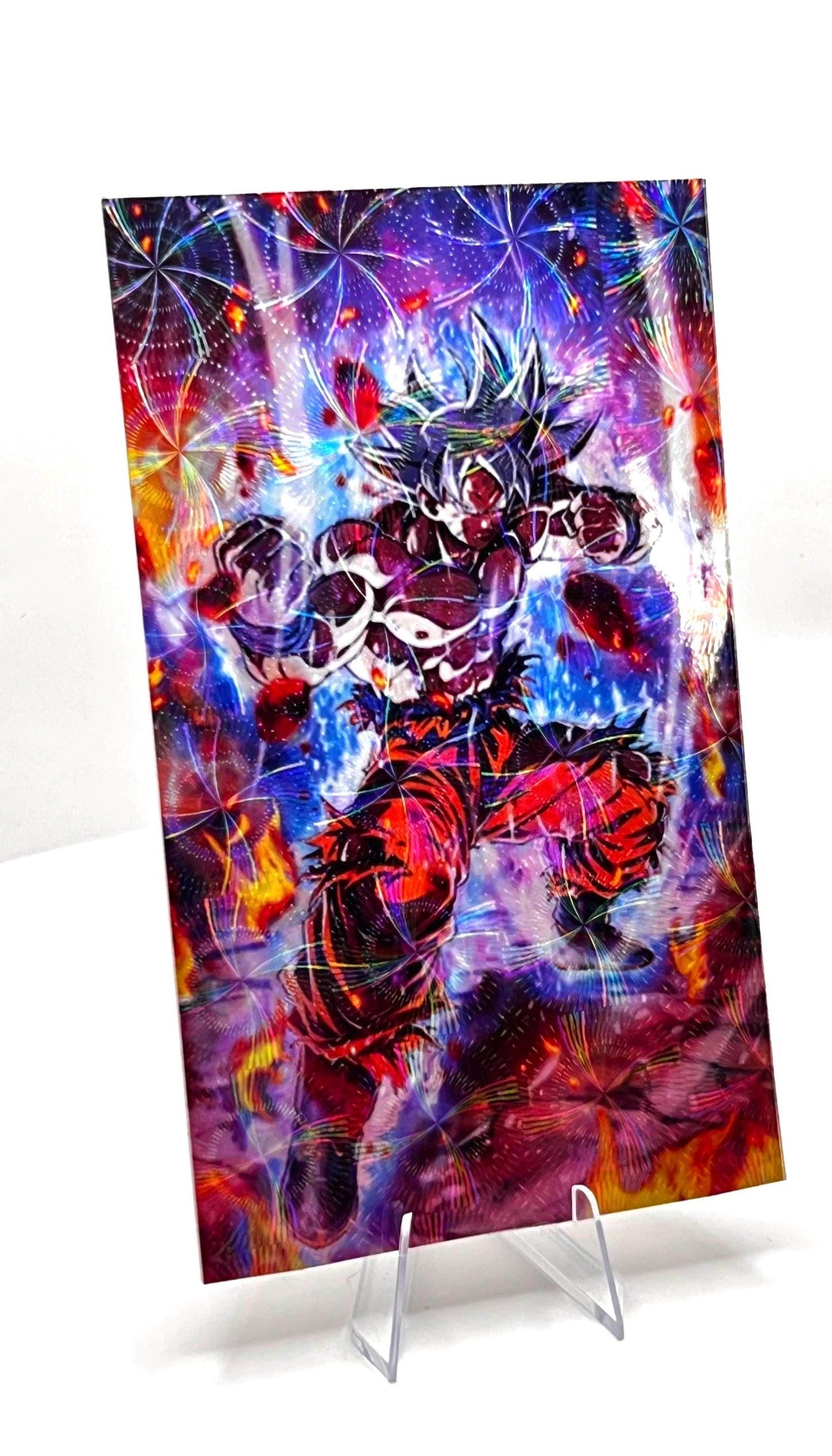 Spiral Laminated Goku (Master of Ultra Instinct) Sticker