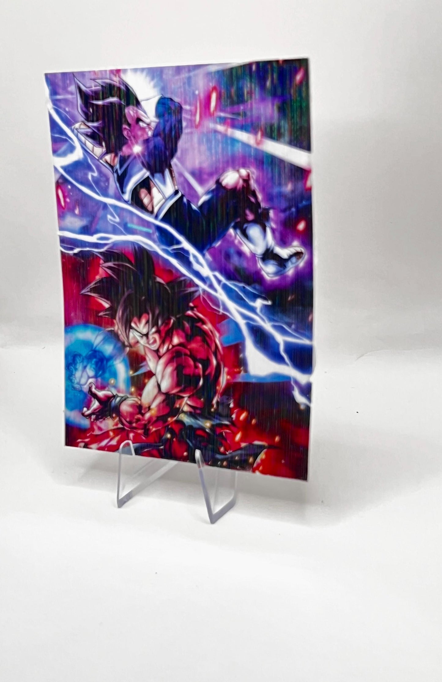 All-Lines Laminated Goku & Vegeta Sticker