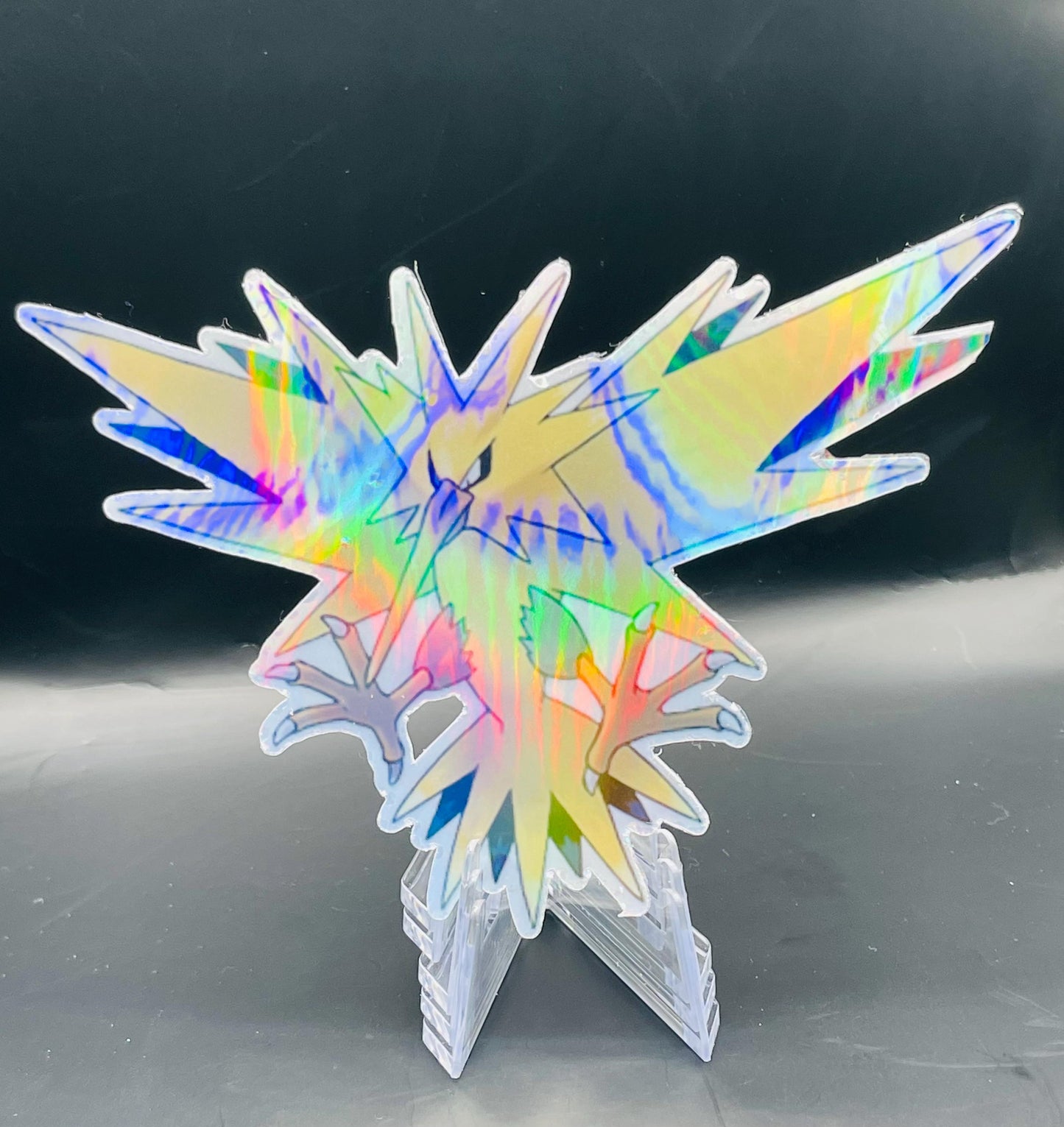 Metallic Laminated Legendary Pokemon- Zapdos
