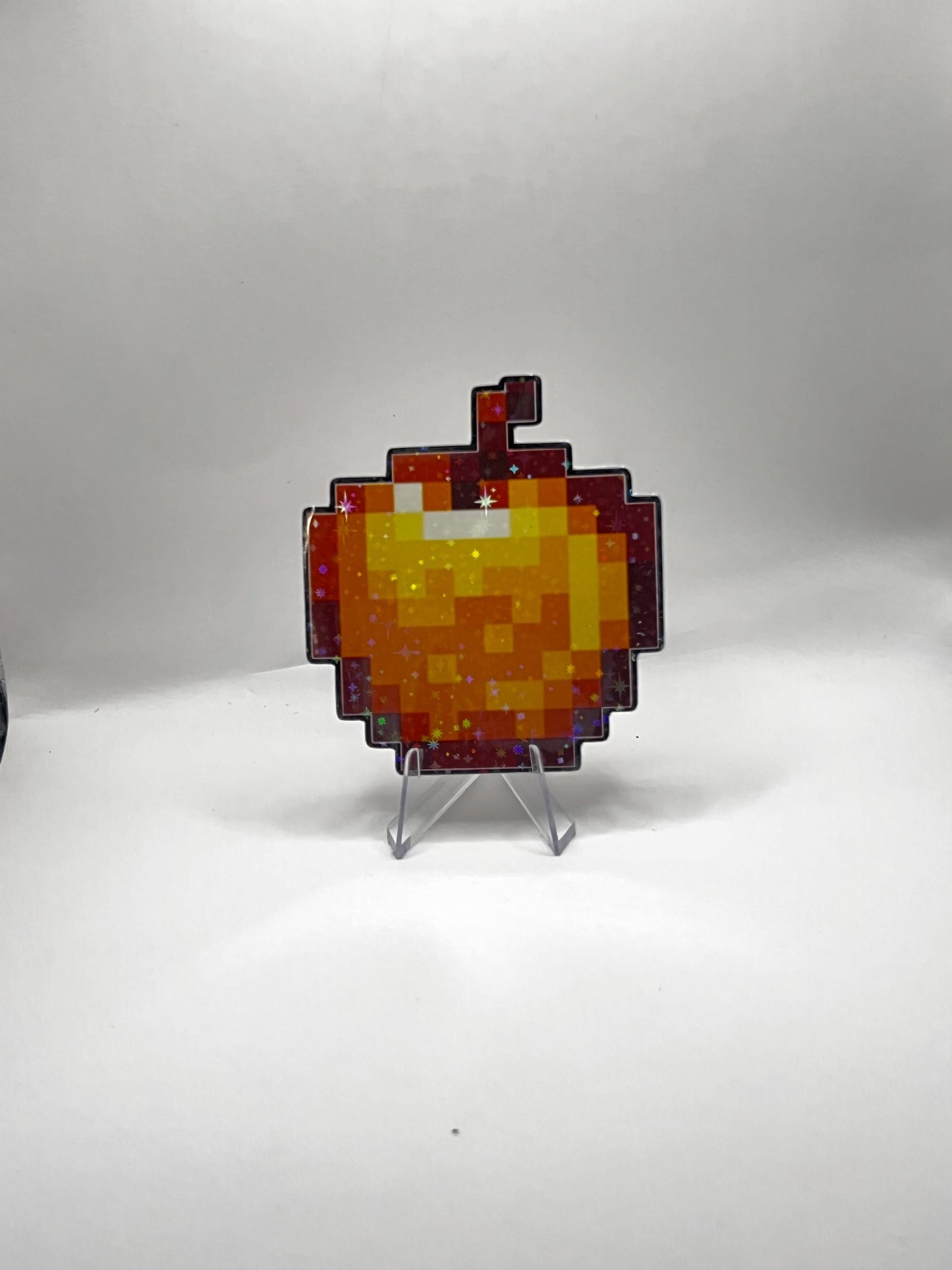Galaxy Laminated Golden Apple(Minecraft) Sticker