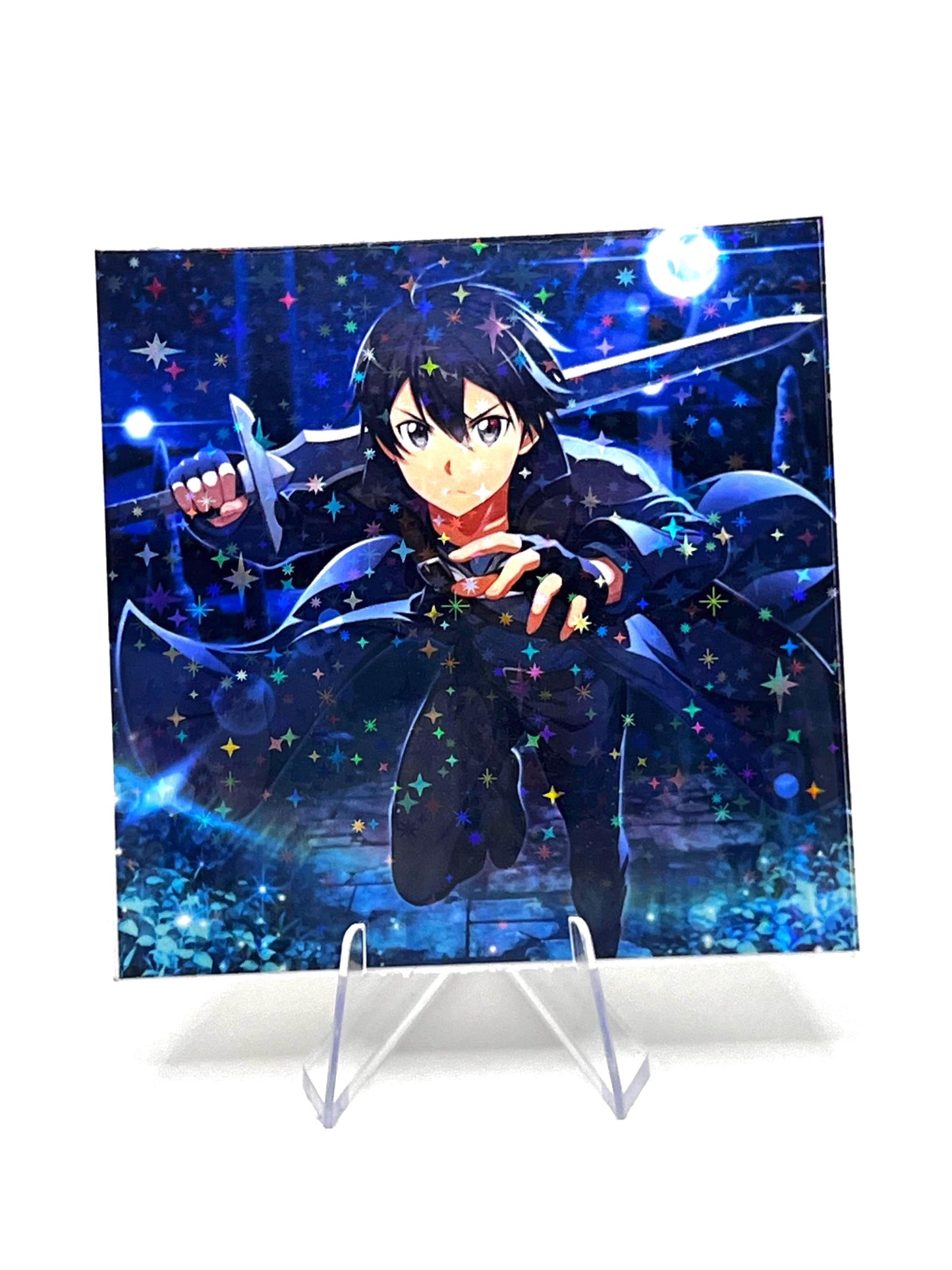 Kazuto Kirigaya Galaxy Laminated Sticker