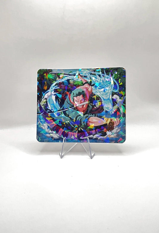 Broken Glass Laminated Zoro(One Piece) Sticker