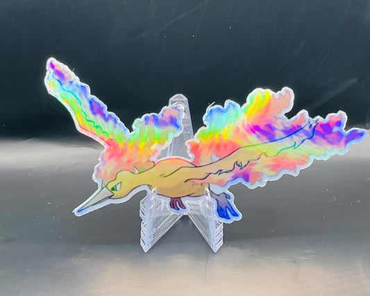 Metallic and Laminated Legendary Pokemon- Moltres