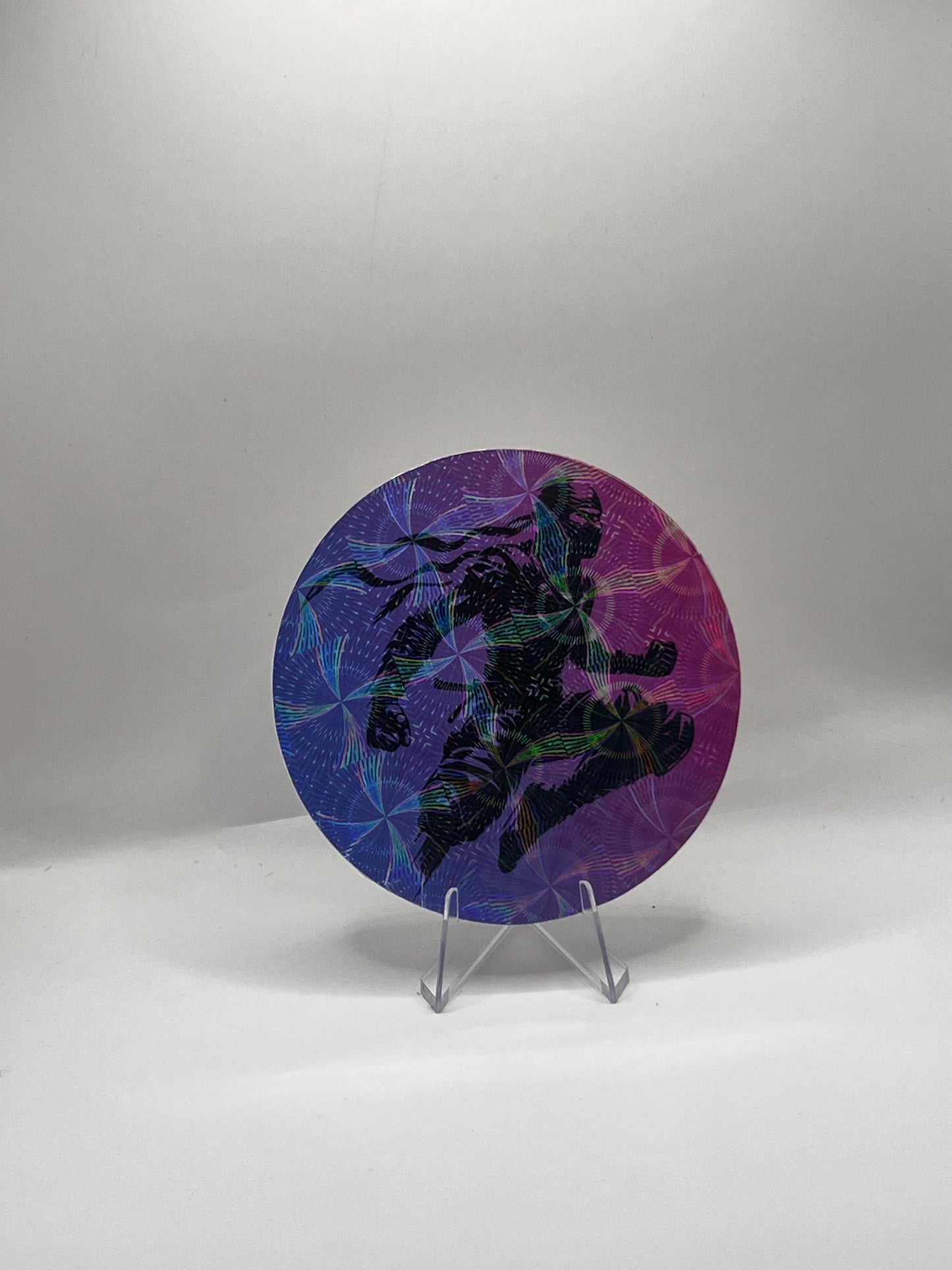 Spiral Laminated Ninja Sticker