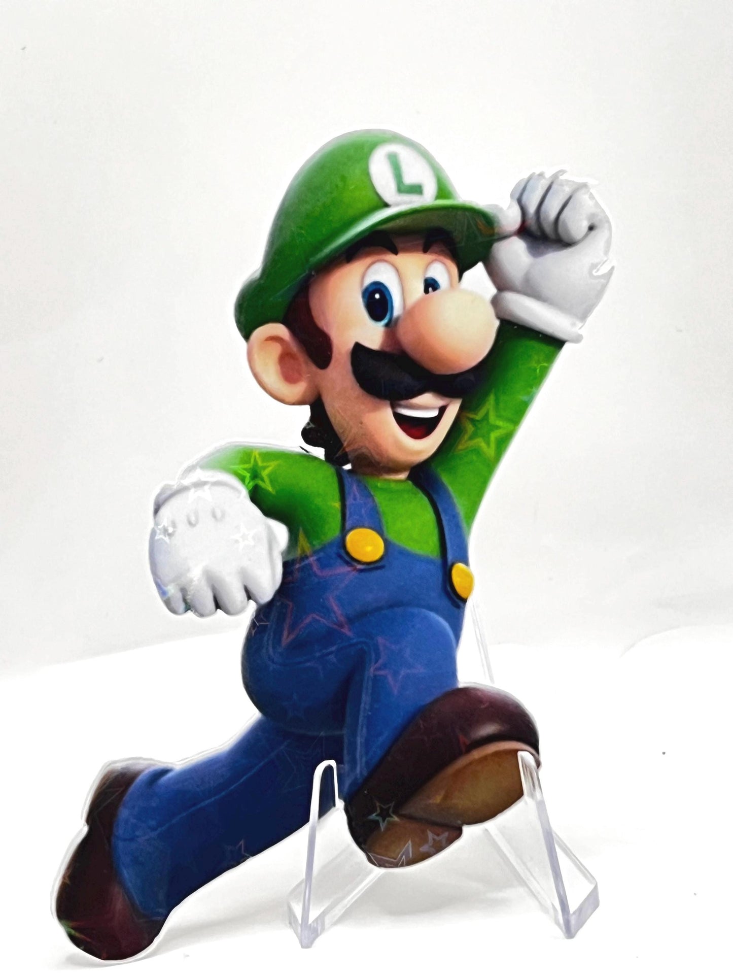 Star Laminated Luigi Sticker