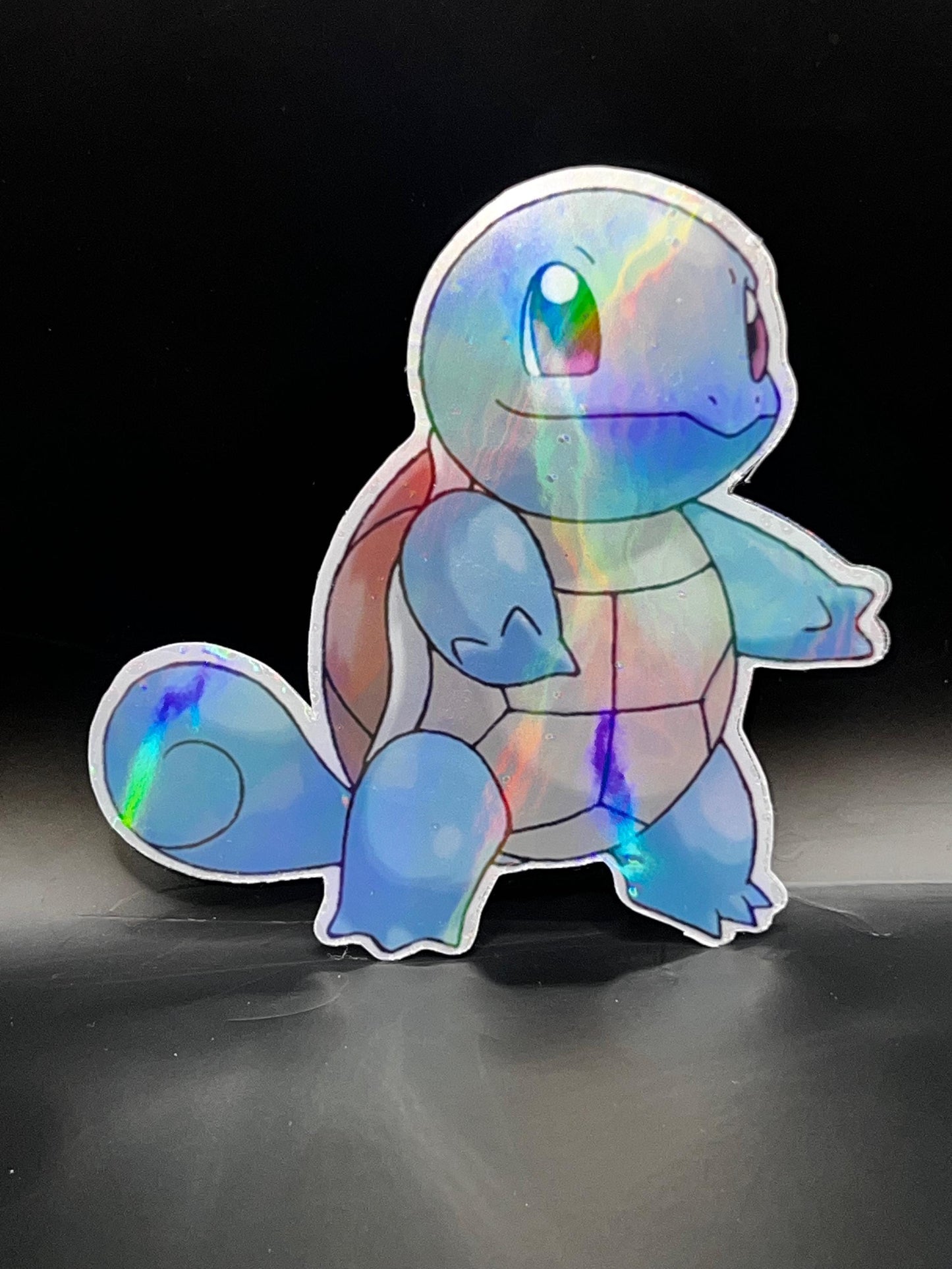 Metallic, Laminated Pokemon- Squirtle Sticker