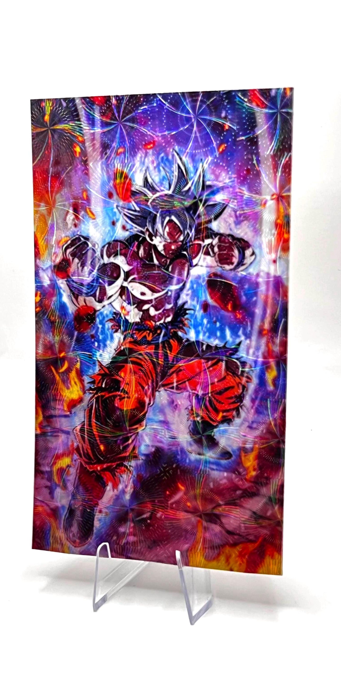 Spiral Laminated Goku (Master of Ultra Instinct) Sticker