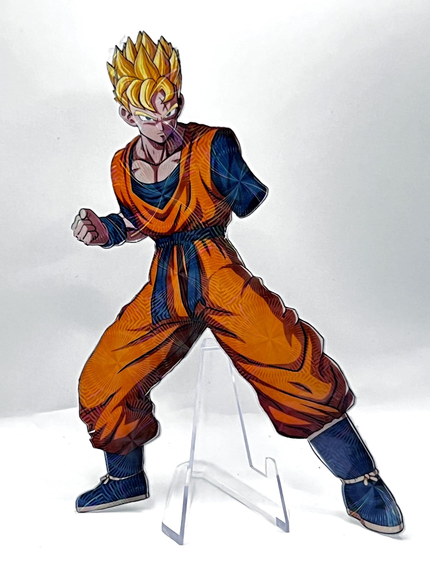 Spiral Laminated Future Super Saiyan Gohan Sticker