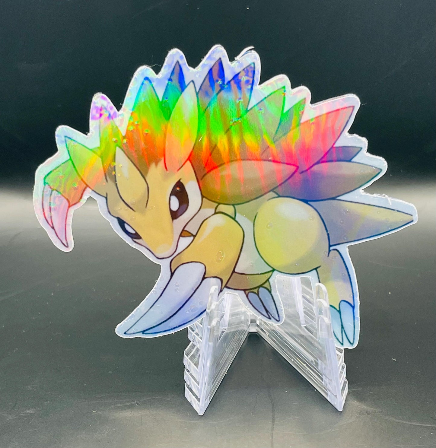 Metallic and Laminated Pokemon - Sandslash Sticker