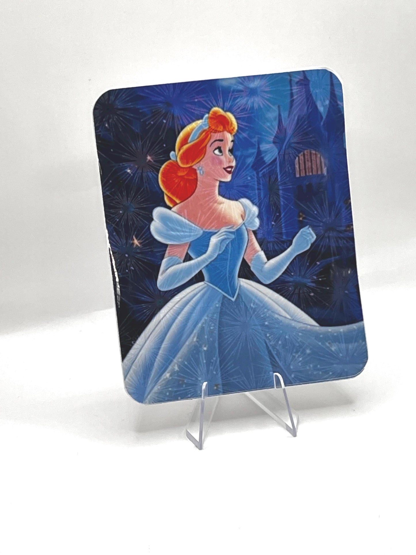 Firework Laminated Cinderella Sticker